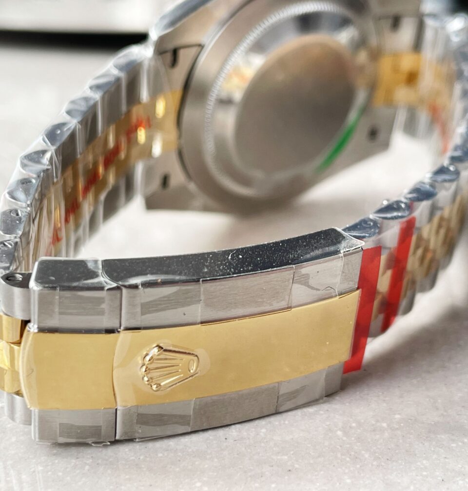 EW Factory 1:1 DateJust 41 126333 SS/YG Best Edition 904L Steel White Stick Dial