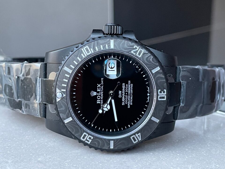 VSF FACTORY 1:1 Submariner DiW 904L DLC Graduated Blue Dial VS3135