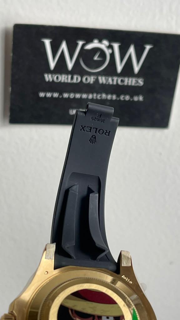 CLEAN FACTORY 1:1 Yacht-Master 42mm 226658 YG Black Dial on Rubber Strap VR3235