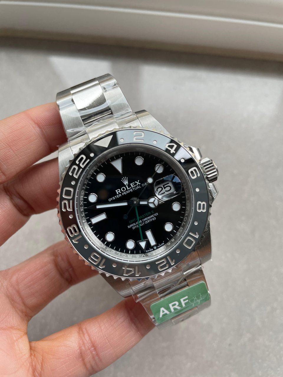 ARF Factory 1:1 GMT-Master II 126710 GRNR Bruce wayne Best Edition grey/black Ceramic VR3285 CHS