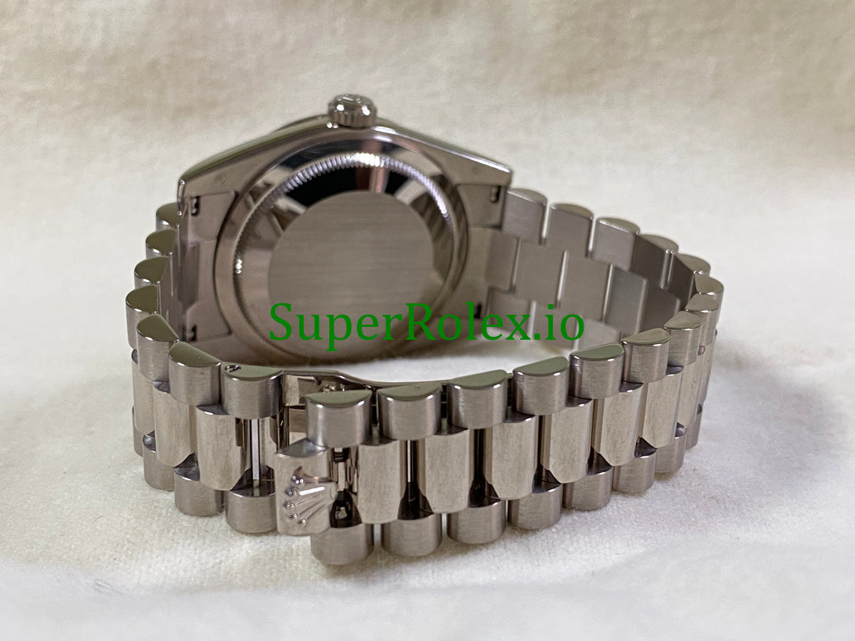 Day-Date 36MM White Gold Cherry Dial Ref.118239
