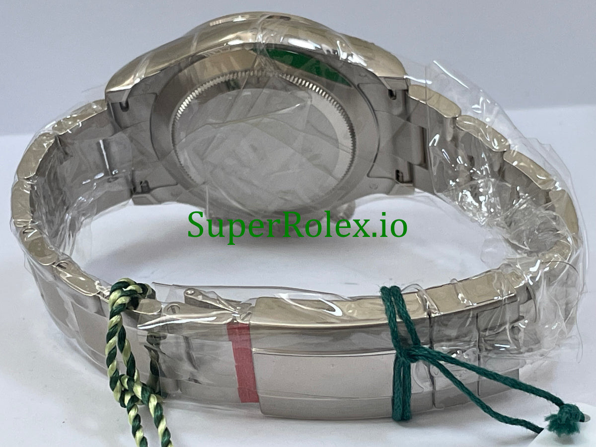 Cosmograph Daytona 40 White Gold Blue Index Dial Ref.116509