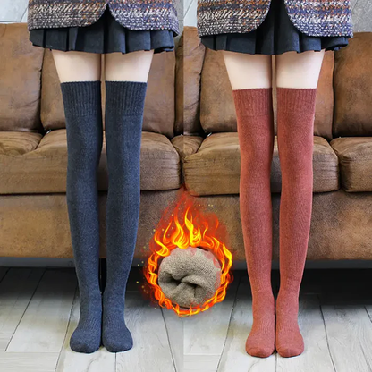 🔥Last Day 49% OFF - 🧦The Perfect Blend of Warmth and Style Thickened Over-The-Knee Socks