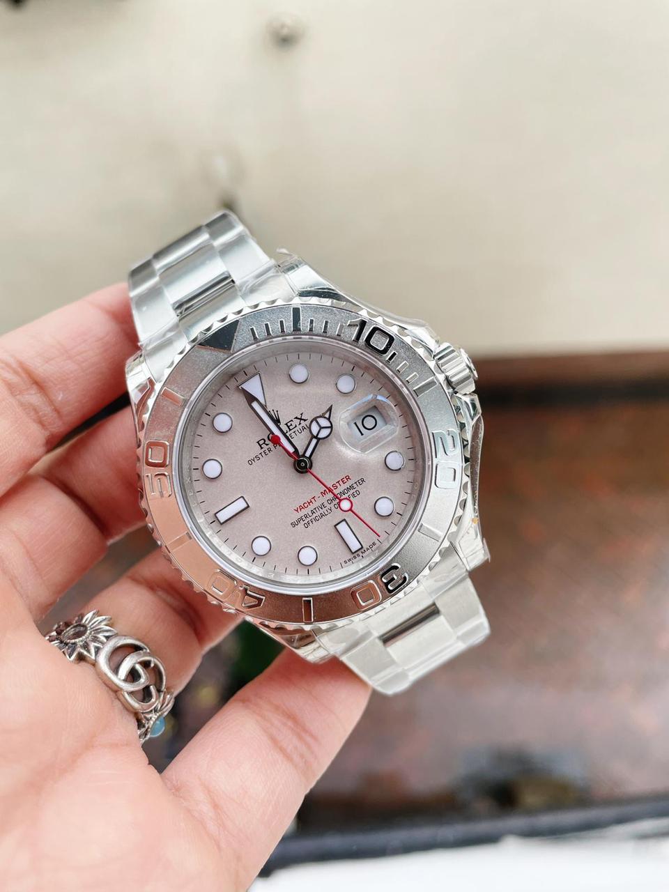 JF FACTORY 1:1 Yacht-Master 116622 Best Edition Silver Dial SH3135
