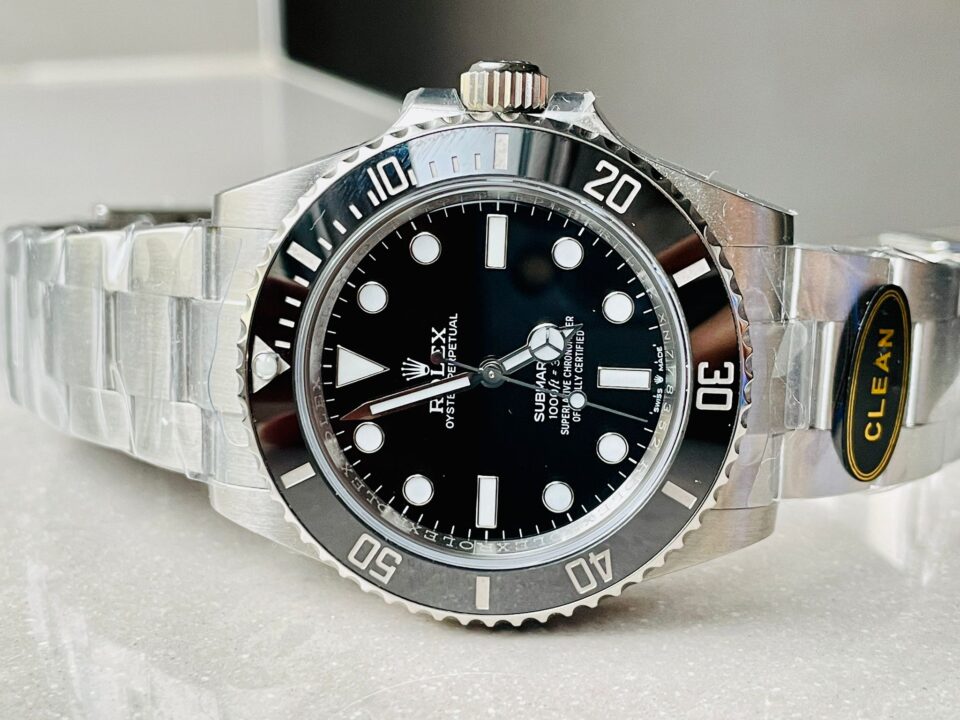 Clean FACTORY 1:1 Submariner No Date CF 41mm Black Dial Black ceramic Bezel 3230