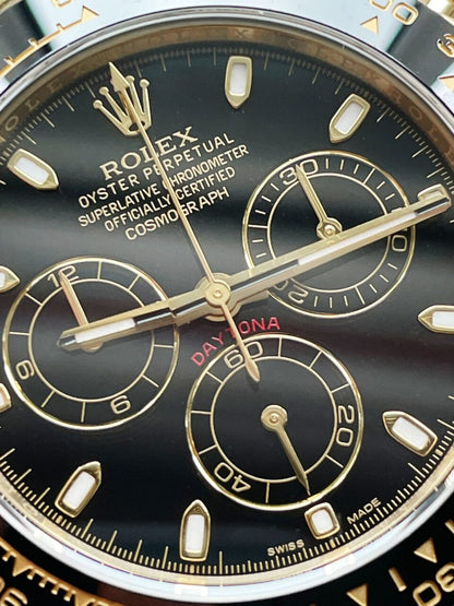 Clean factory 1:1 Daytona Best Edition 904L Steel Black Dial A4130