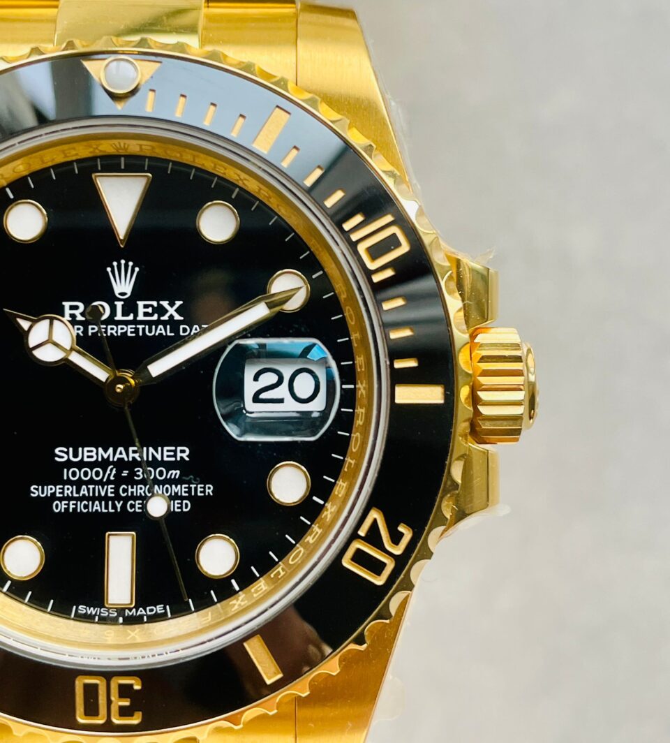 VSF FACTORY 1:1 Submariner Date 41mm 126613 LN BEST EDITION YG 904L Black Dial Swiss 3235