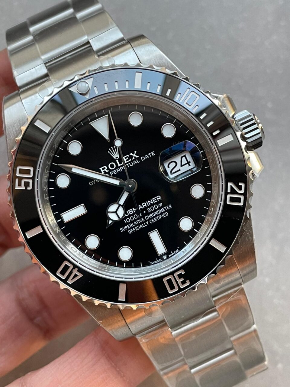 VSF FACTORY 1:1 Submariner 41mm 126610 LN Best Edition Black Ceramic 904L Steel VS3235