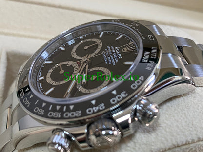 Cosmograph Daytona 40 Steel Black Index Dial Ref.126500LN