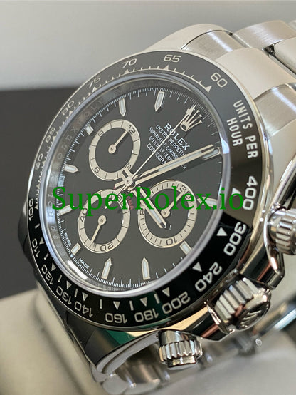 Cosmograph Daytona 40 Steel Black Index Dial Ref.126500LN