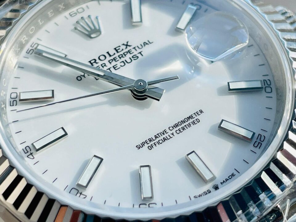 SS VS Factory 1:1 DateJust 41 Best Edition 904L Steel White Dial
