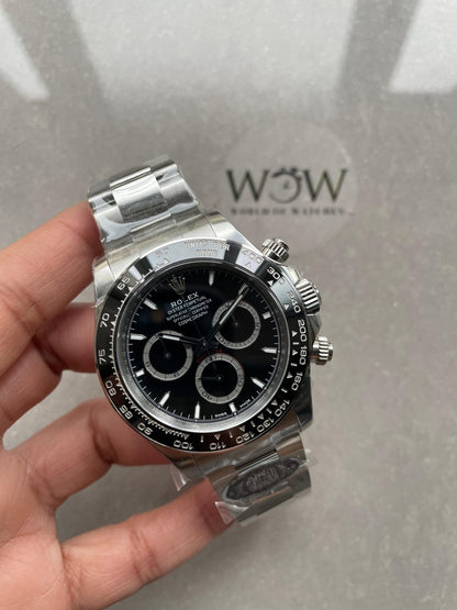 Clean factory 1:1 2023 Daytona 126500 Best Edition 904L Steel Black Dial SH4131