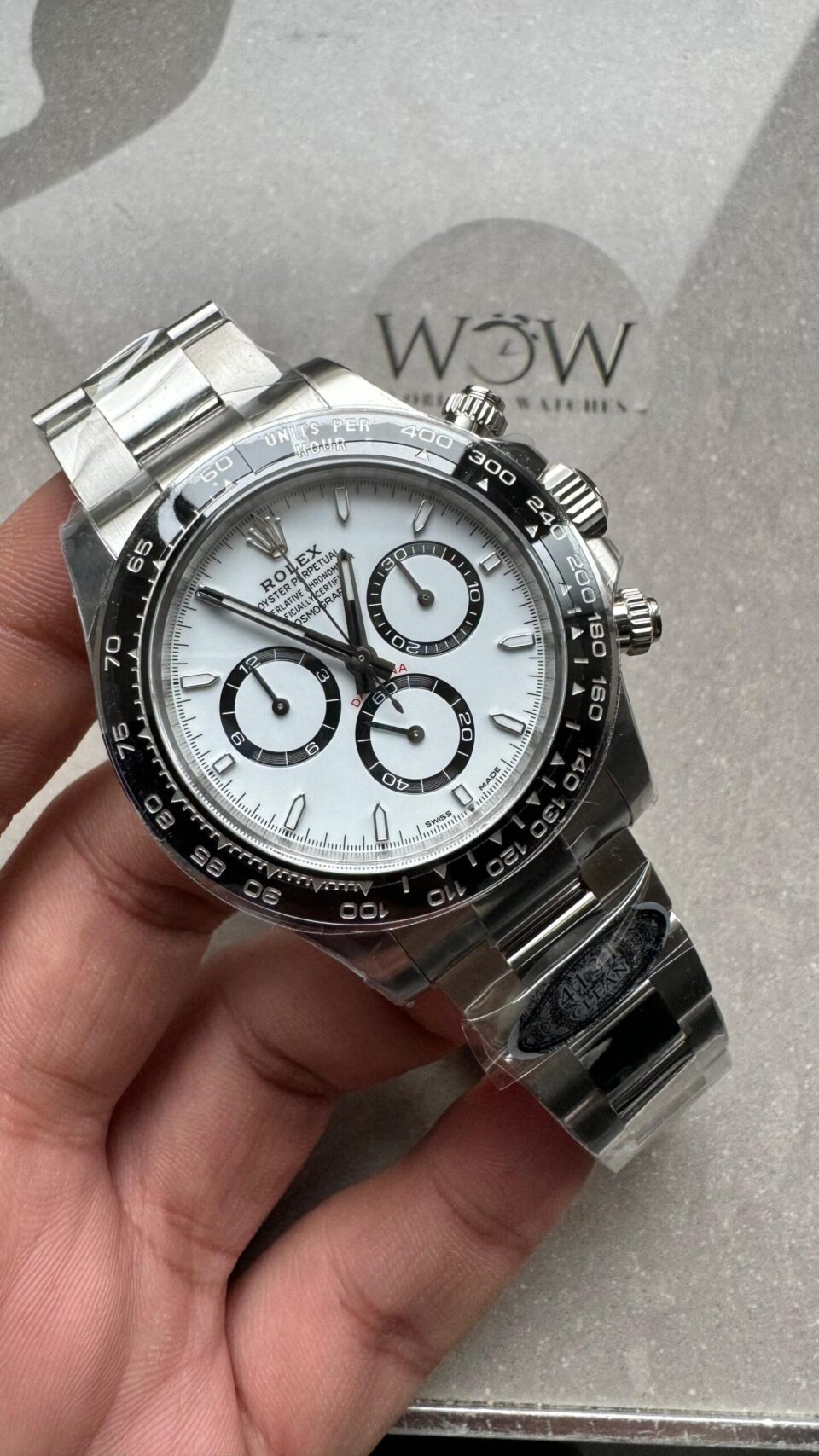 Clean factory 1:1 Daytona 2023 126500 Best Edition panda White Dial SH4131