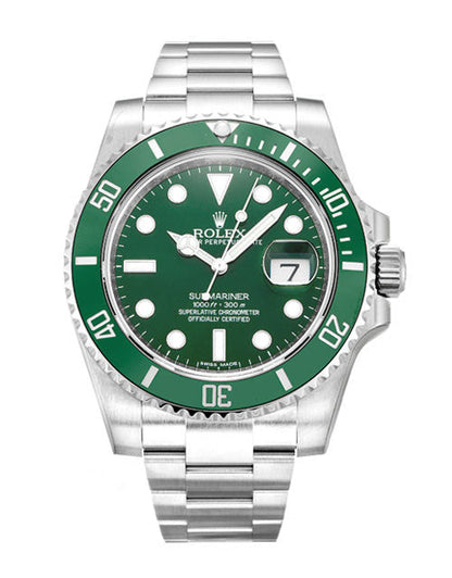 Submariner 116610LV 'Hulk' - 40 MM - Green Dial