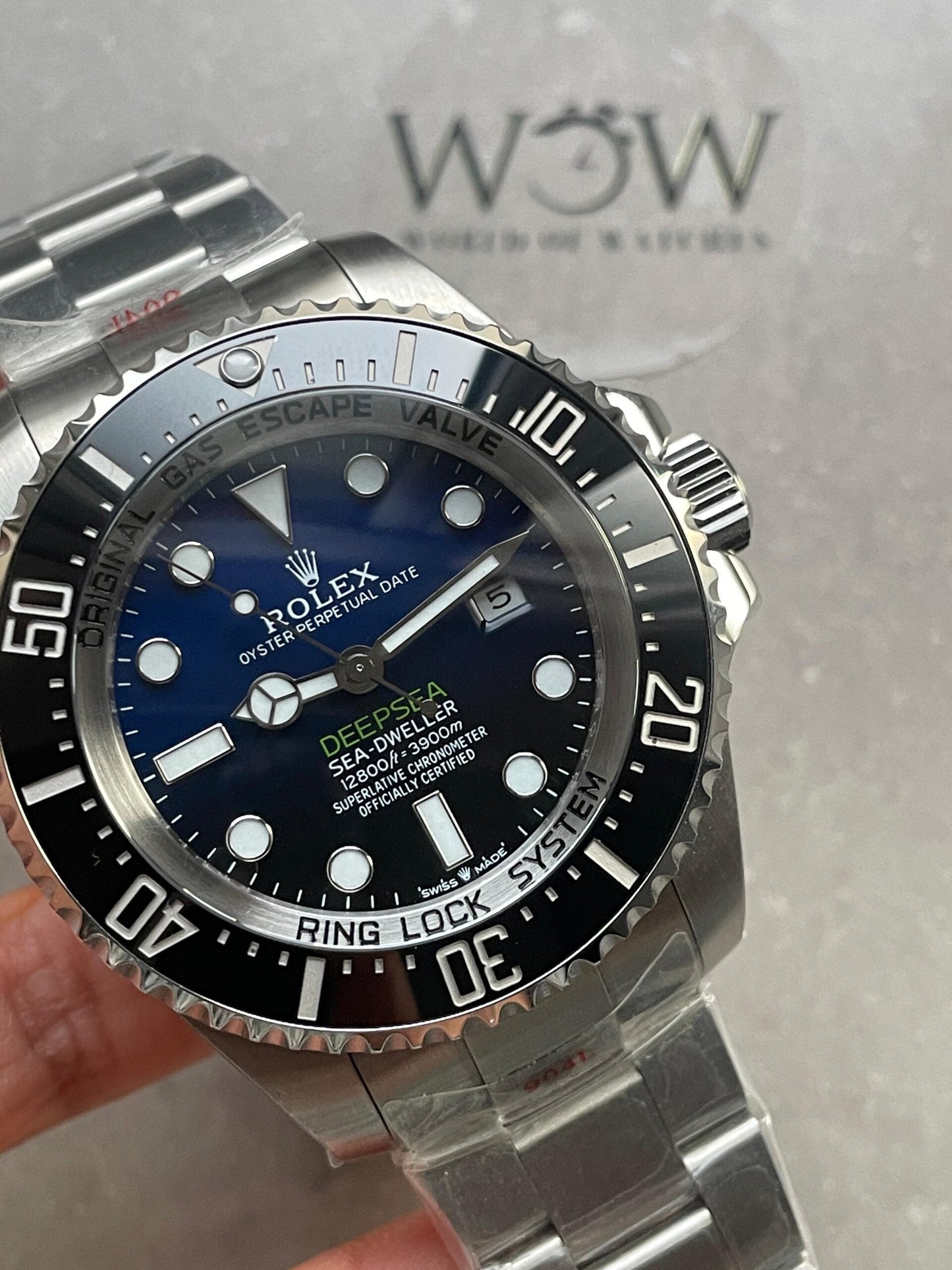Sea-Dweller Deepsea 136660 904L SS Blue Dial V9F VR3235
