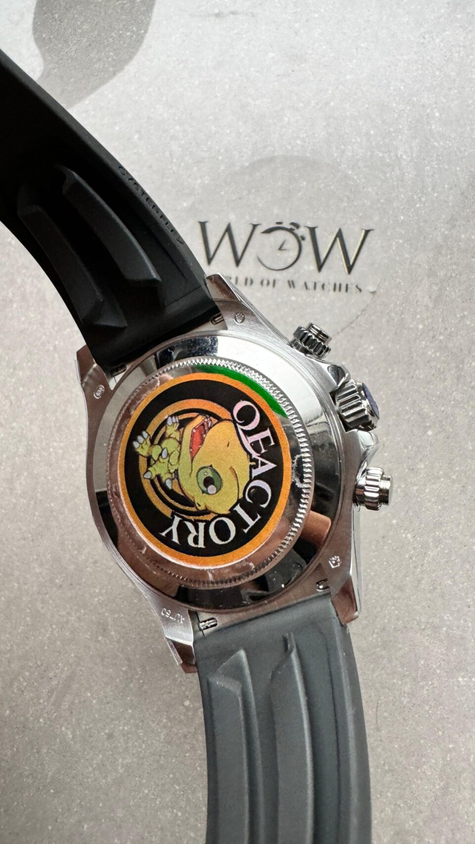 QF Factory 1:1 Daytona 126500 Best Edition 904L Steel Black Dial SA4131