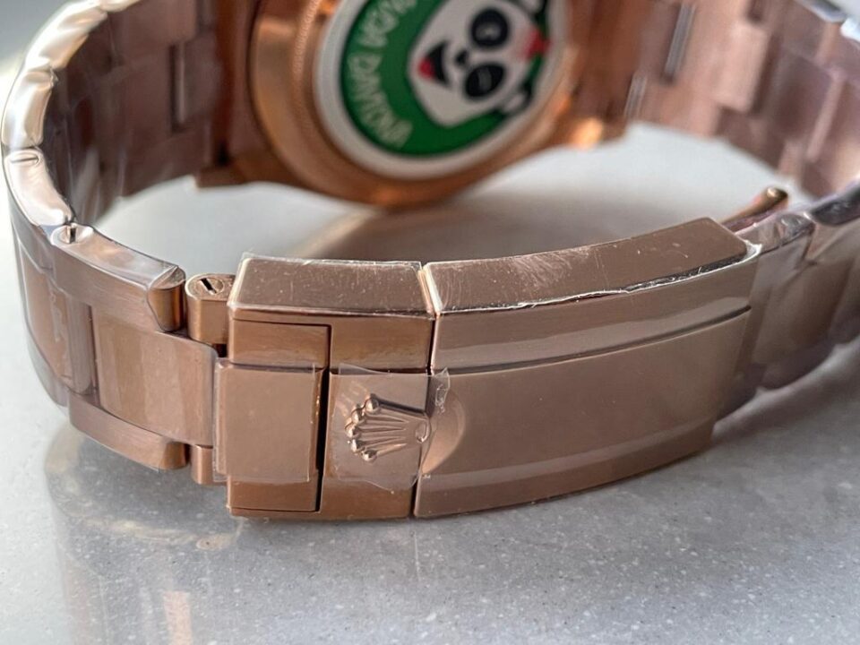BTF Factory 1:1 Daytona 116505 904L RG Rose Gold Dial A4130