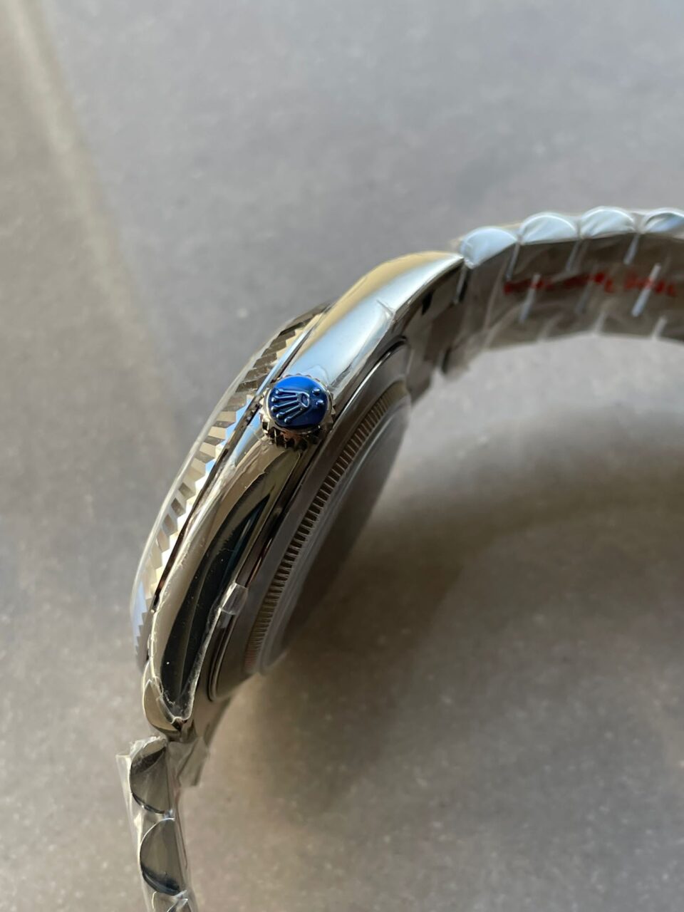 EWF Factory SS 1:1 Day Date II 228239 Best Edition Light Blue Dial A3255