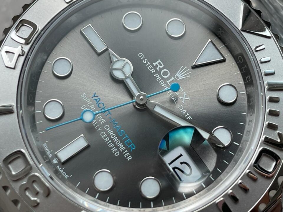 VSF FACTORY 1:1 Yacht-Master 40mm 116622 904L SS Grey Dial Dots on SS Bracelet VS3135