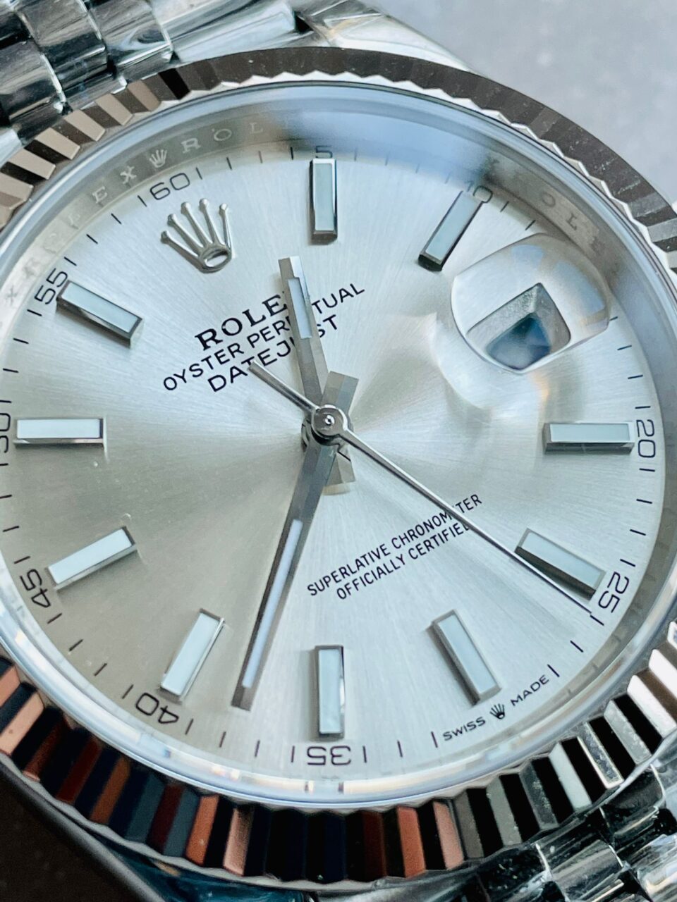 VS Factory 1:1 DateJust 41 SS Best Edition 904L Steel Silver Dial