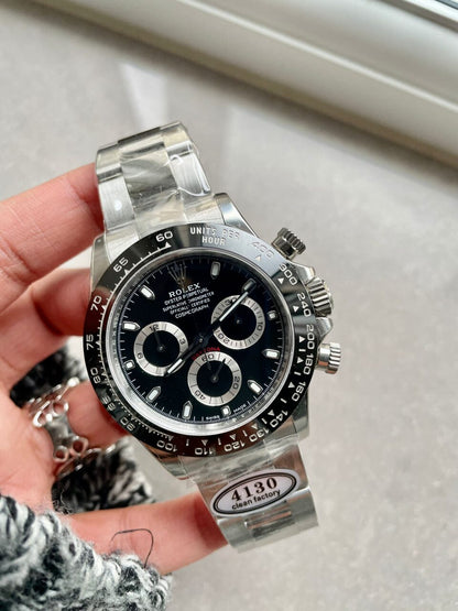 Daytona 116500 DAYTONA 1:1 Best Edition CF 904L SS Case and Black Dial SA4130