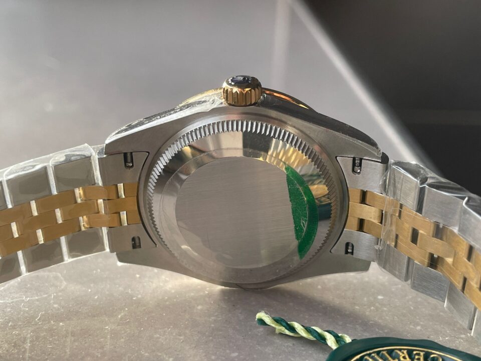 Datejust 31mm 278273 YG/SS White Dial Diamond Bezel