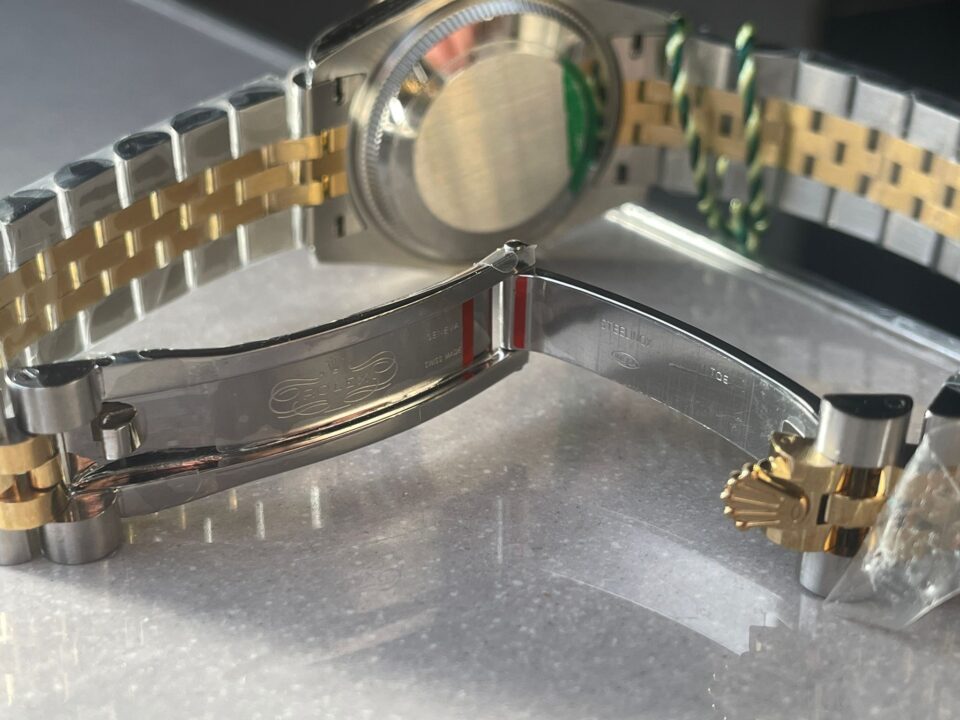 Datejust 31mm 278273 YG/SS White Dial Diamond Bezel