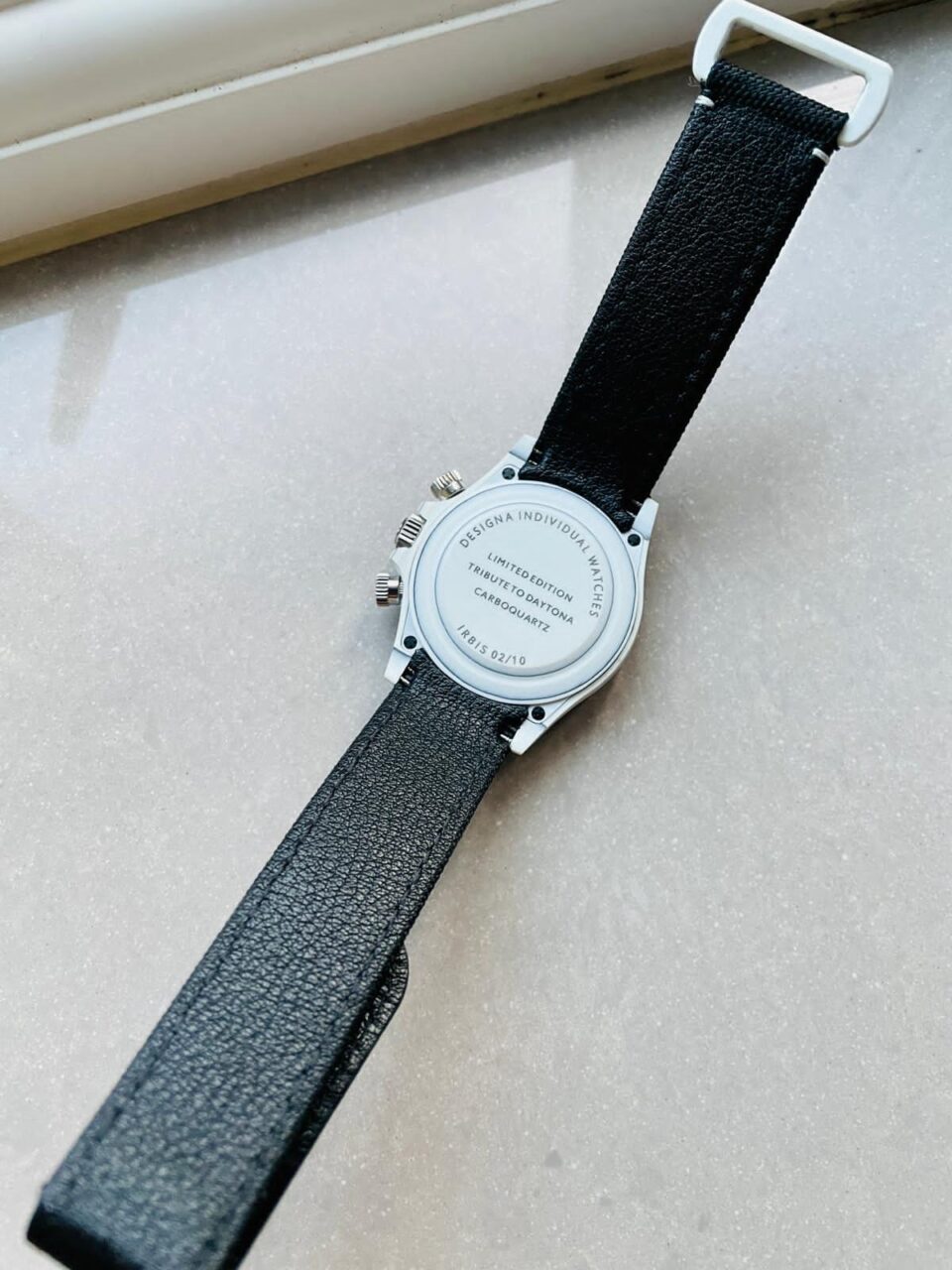Noob Factory 1:1 Daytona DIW PANDA White Carbon Case and Bezel Best Edition White/Black Dial SA4130 V2