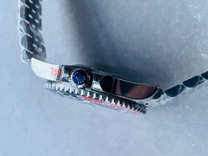 GMF Factory 1:1 GMT Master II 16710 V5 COLA 904L SS 1:1 RED BLACK Bezel Best Edition