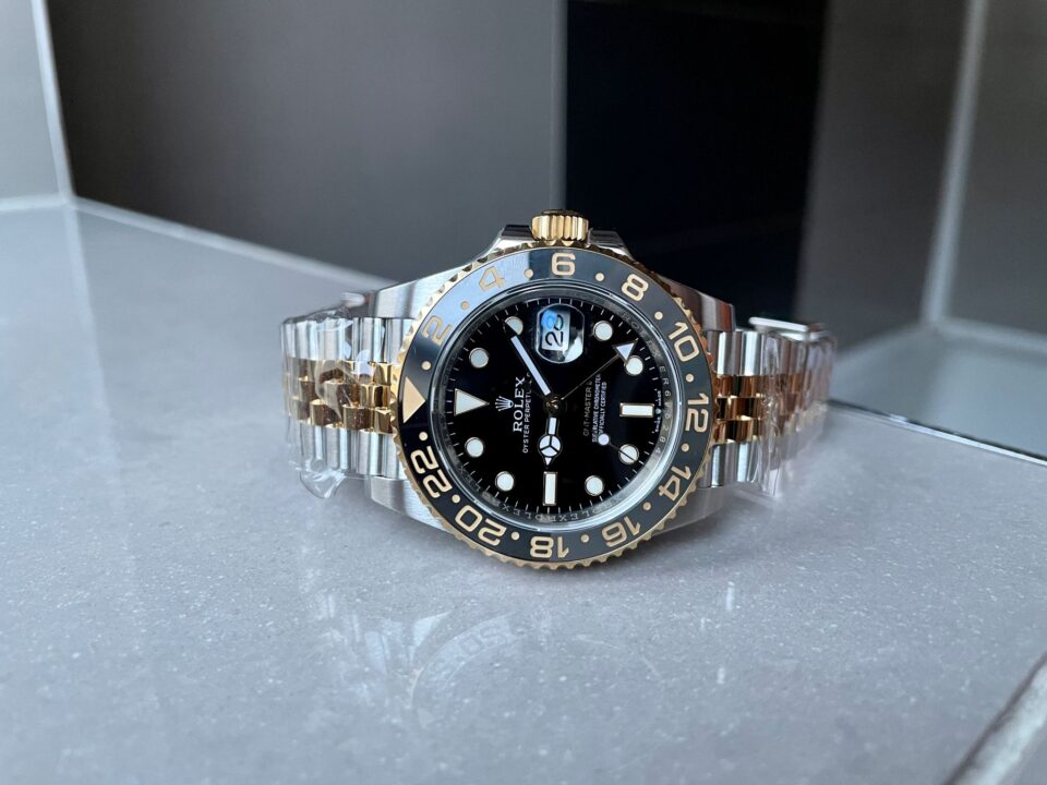 EWF Factory 1:1 GMT-Master II 126713GRNR 904L YG/SS Black Dial Dots VR3285