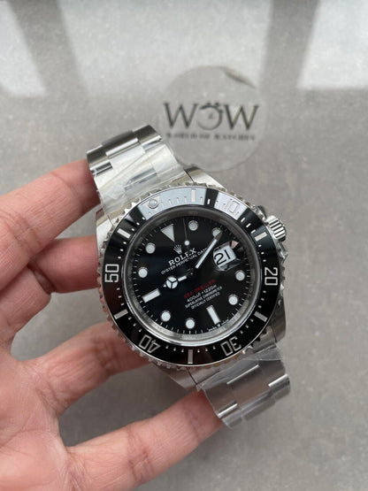 VSF FACTORY 1:1 Sea-Dweller 43mm 126600 904L SS Black Dial VS3235