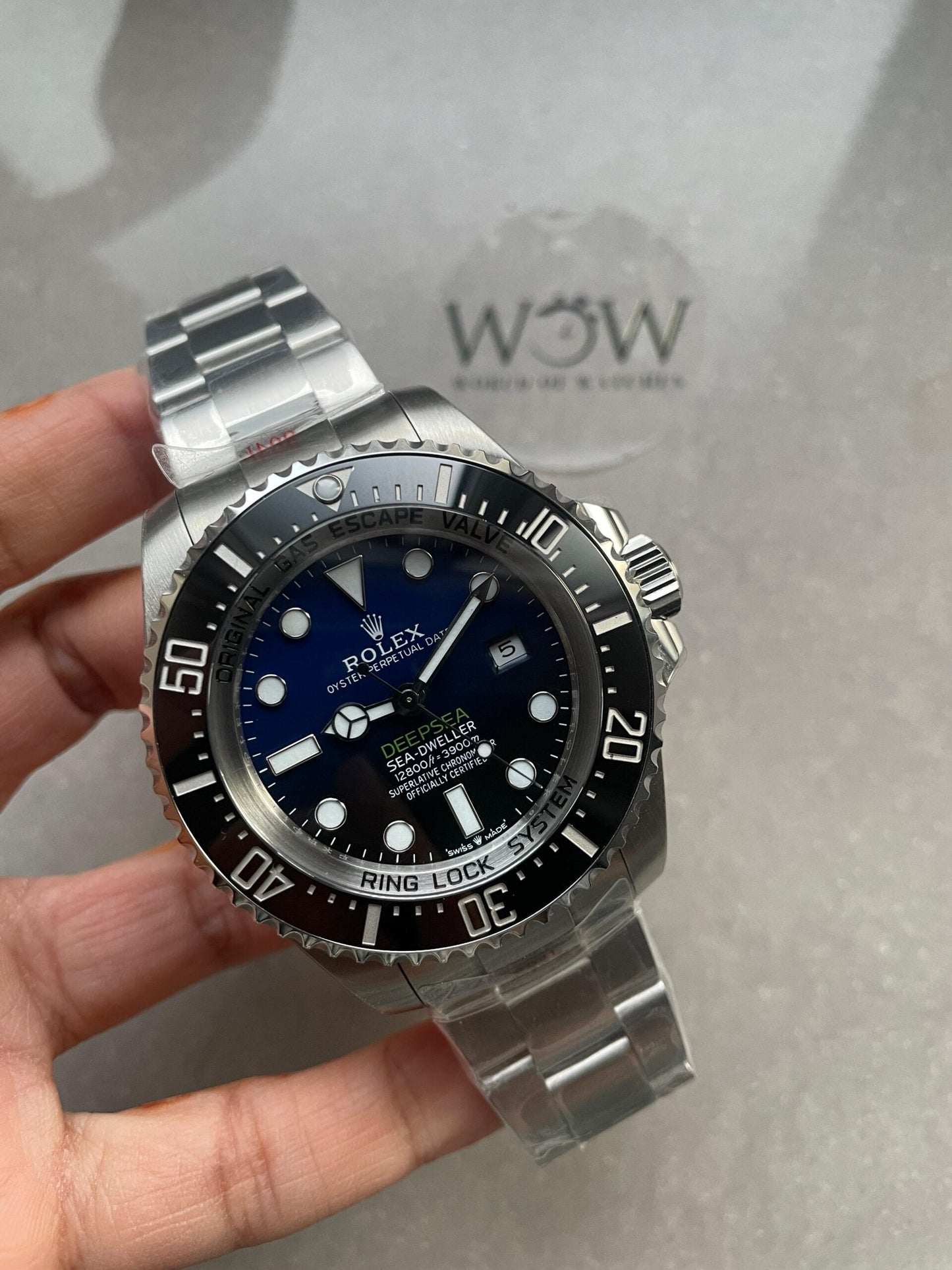 Sea-Dweller Deepsea 136660 904L SS Blue Dial V9F VR3235