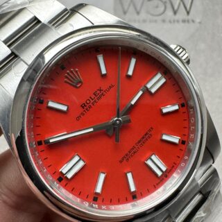 Clean FACTORY 1:1 Oyster Perpetual 124300 41mm 904L Best Edition Red Dial VR3230