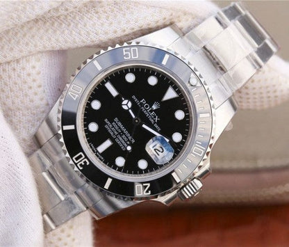 Clean Factory Submariner 116610 LN Black Ceramic VRF SS Bracelet A2836