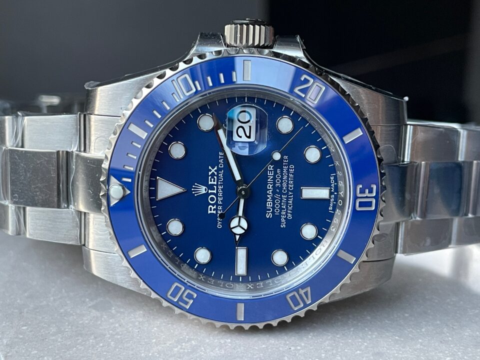 VSF FACTORY 1:1 Submariner 116619 LB Best Edition Blue Ceramic 904L Steel VS3135