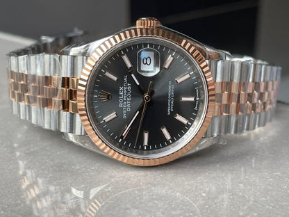 VSF Factory 1:1 DateJust 36 SS 116231 Best Edition 904L Steel Gray Stick Dial VS3235