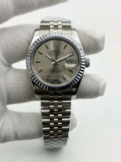 Steel Grey Index Dial Datejust 36 Ref.1601