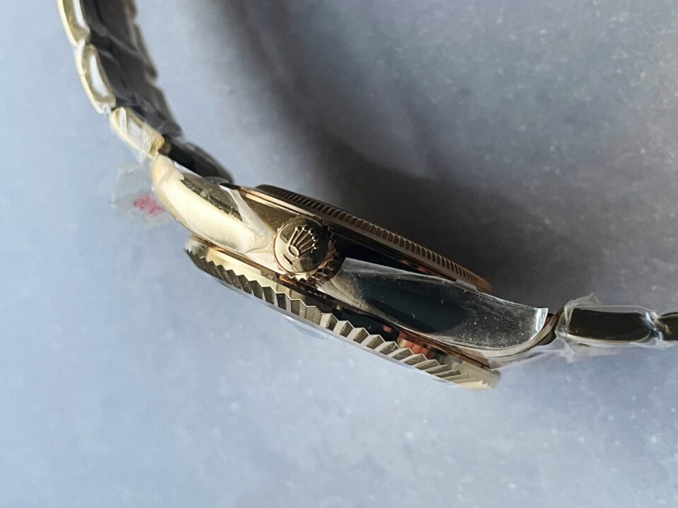 Noob FACTORY 1:1 Skydweller SS/YG Best Edition White Dial A23J