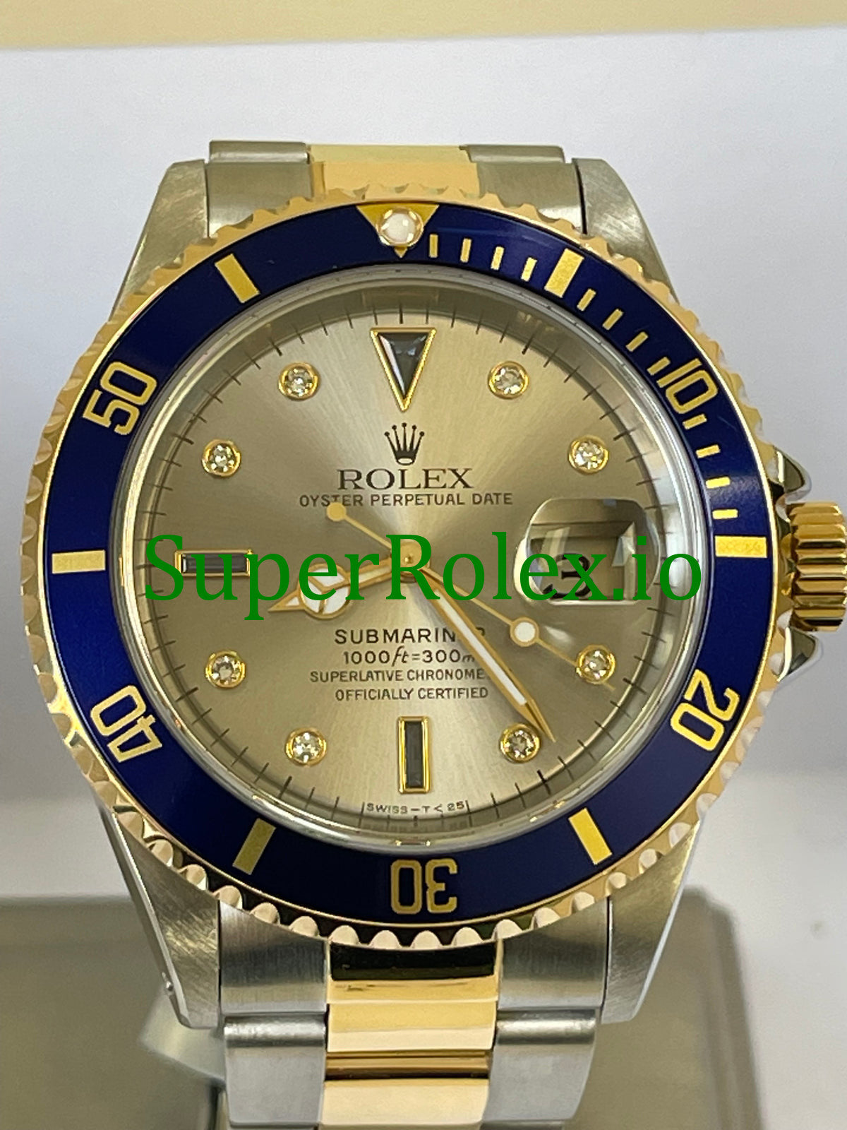 Submariner Date 40MM Steel and Gold Ref.16613