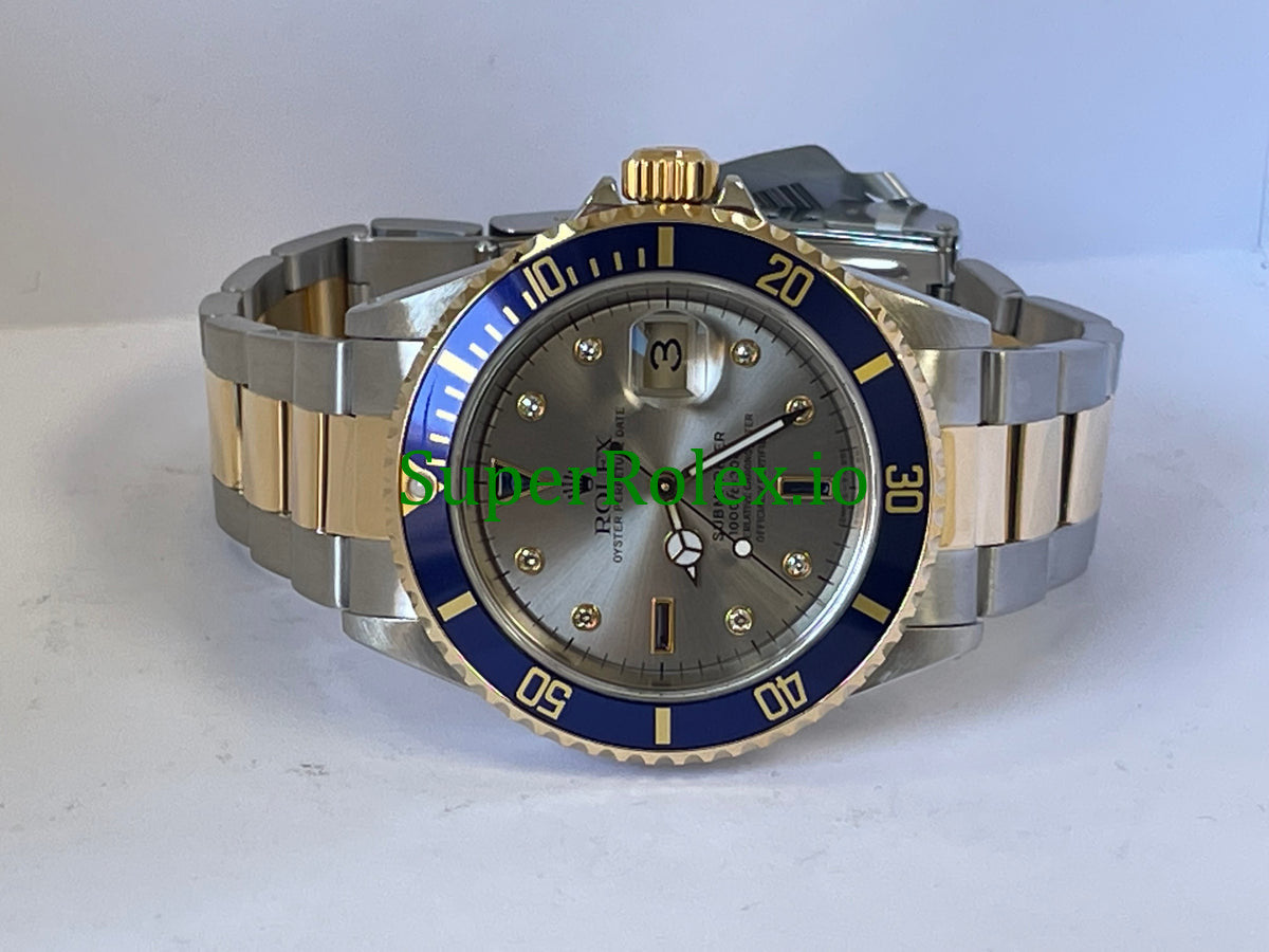 Submariner Date 40MM Steel and Gold Ref.16613