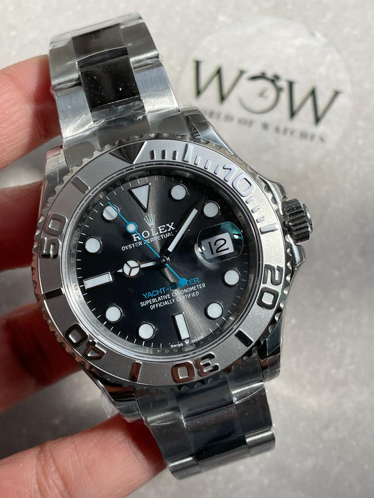 VSF FACTORY 1:1 Yacht-Master 40mm 116622 904L SS Grey Dial Dots on SS Bracelet VS3135