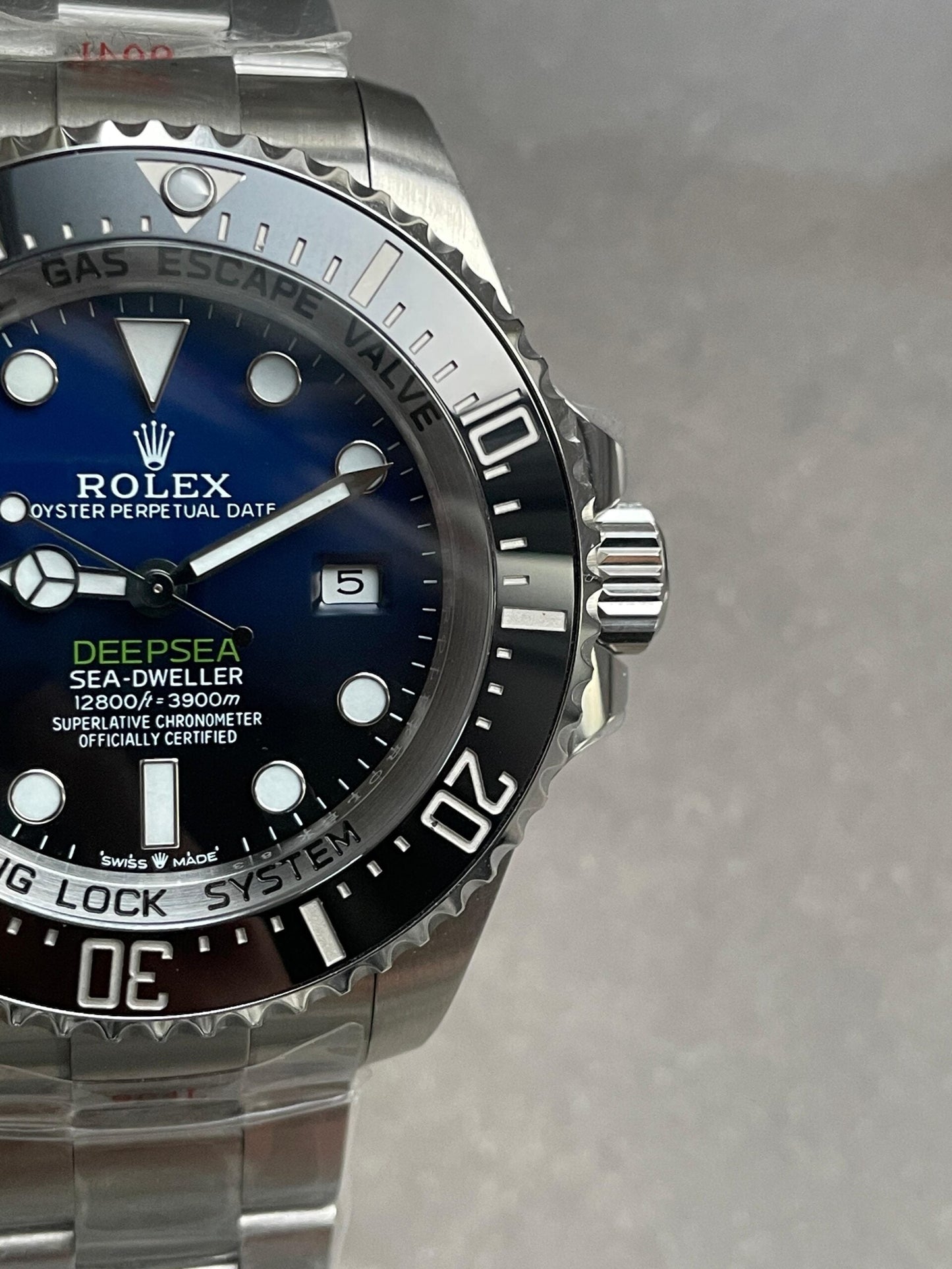 Sea-Dweller Deepsea 136660 904L SS Blue Dial V9F VR3235