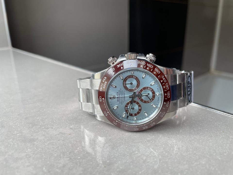 Clean Factory 1:1 Daytona 116506 50th Anniversary Best Edition Ice Blue Dial Lume Markers SA4130 V2