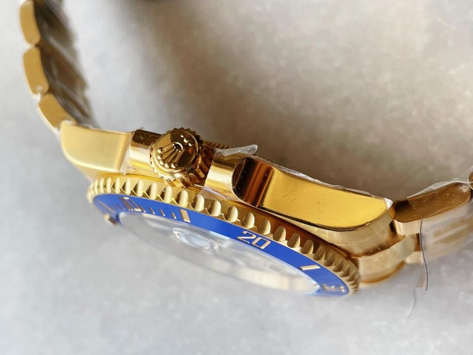 VSF FACTORY 1:1 Submariner 116618 LB Best Edition Blue Ceramic YG Plated 904L Steel VS3135