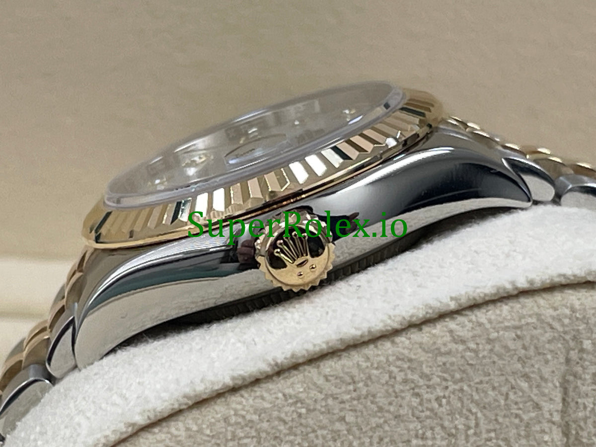 White Mother-Of-Pearl Diamond Dial Lady-Datejust Ref.279173