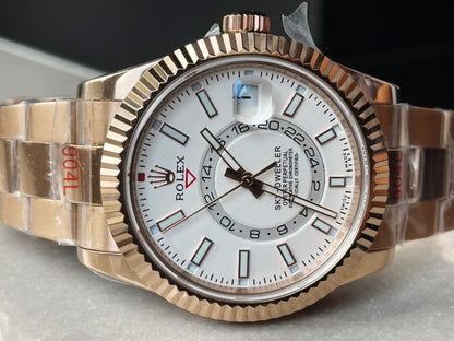 Noob FACTORY 1:1 Sky-Dweller 326934 SS Best Edition White Dial A23J