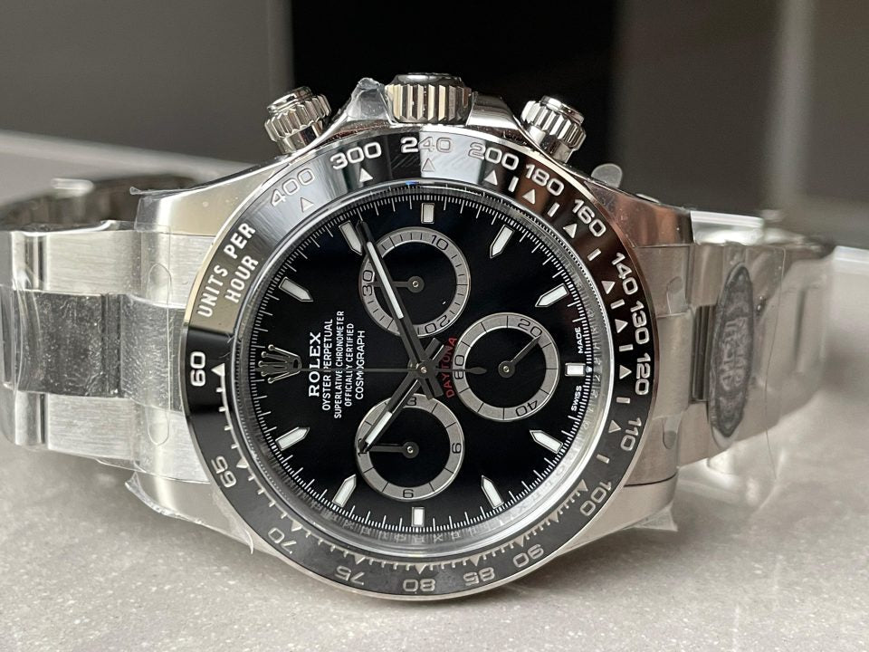 Clean factory 1:1 2023 Daytona 126500 Best Edition 904L Steel Black Dial SH4131