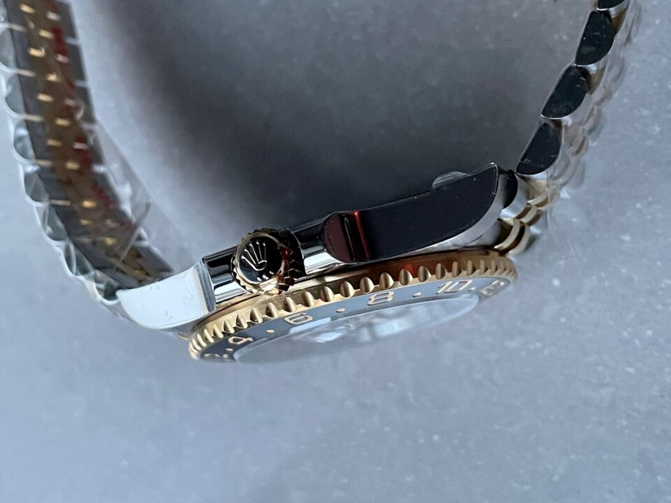 EWF Factory 1:1 GMT-Master II 126713GRNR 904L YG/SS Black Dial Dots VR3285