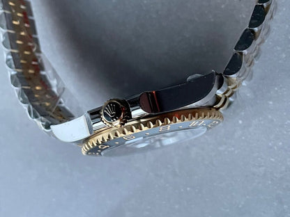 EWF Factory 1:1 GMT-Master II 126713GRNR 904L YG/SS Black Dial Dots VR3285