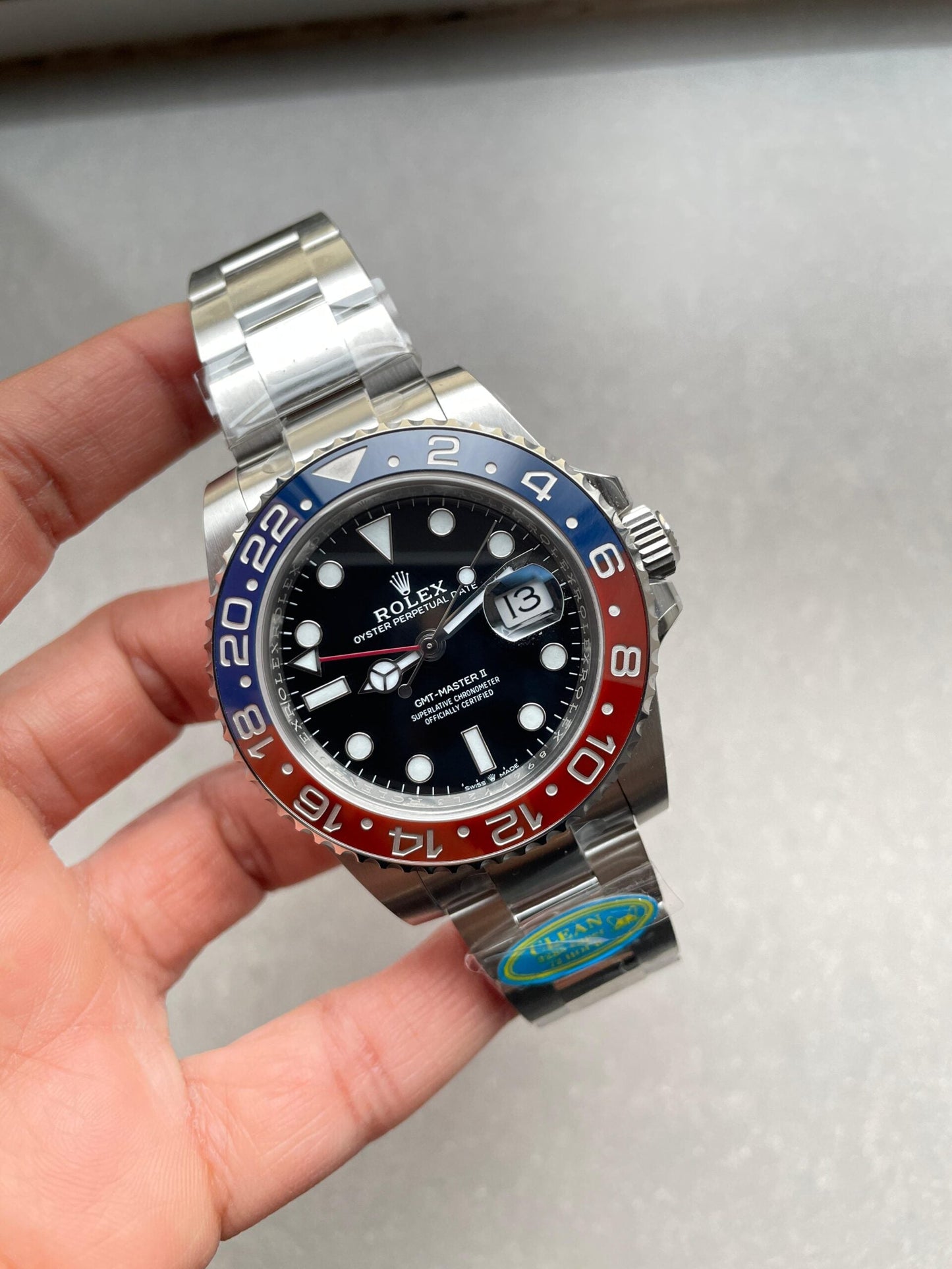 Clean Factory 1:1 GMT-Master II 126710 BLRO PEPSI Blue/Red Best Edition Ceramic DD3285 CHS